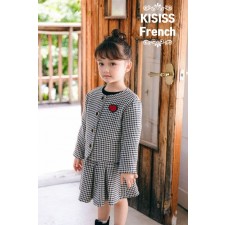 2022 AUTUMN  NEW KISISS  키시스  빅토리아 모노체크 SET UP